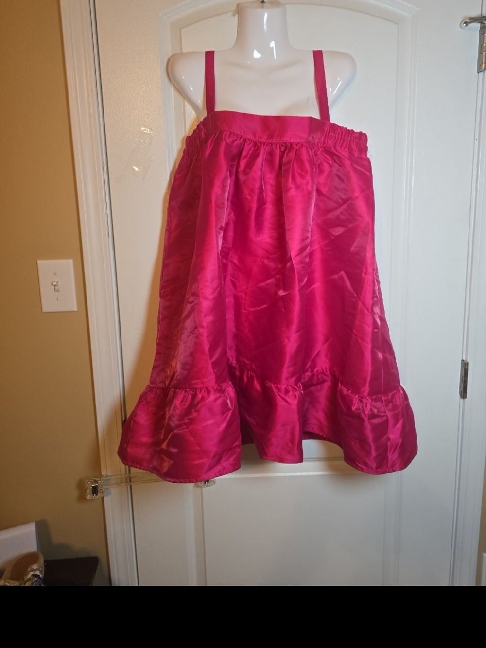 Day + Moon Womens Babydoll ruffle dress medium